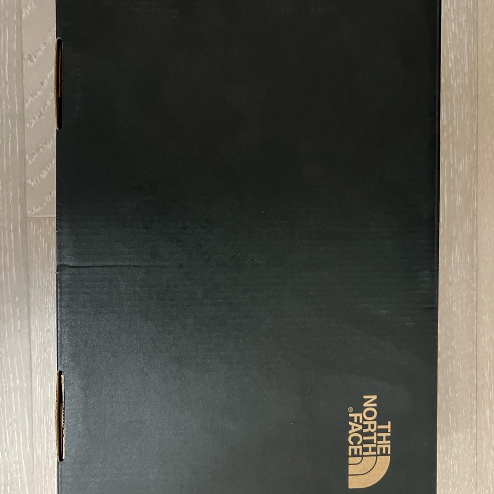 The North Face Tan and White Box